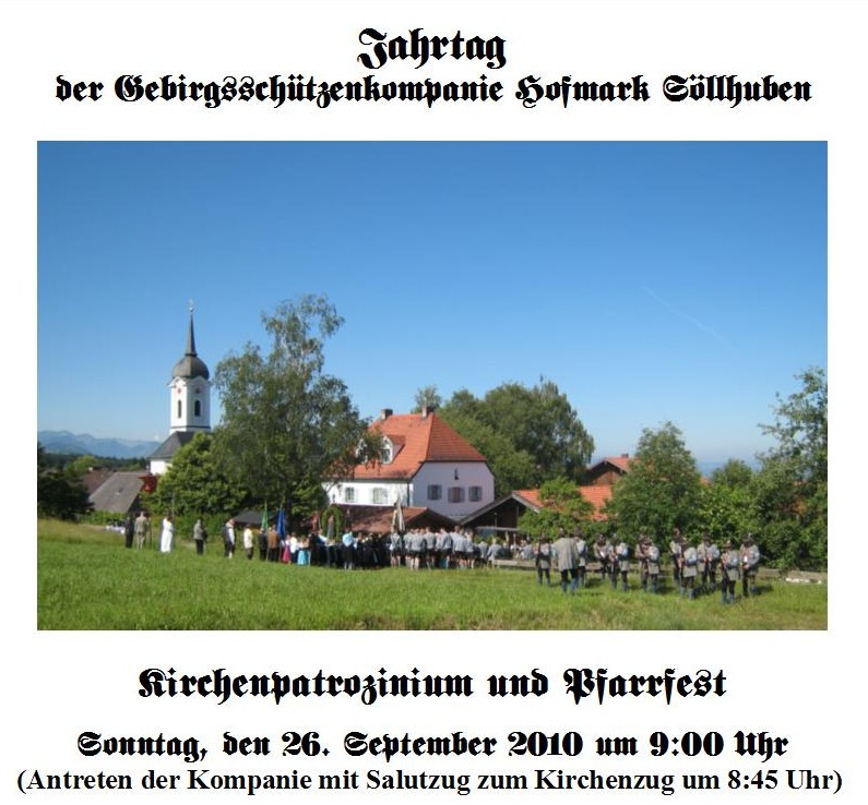 GSK Jahrtag 2010